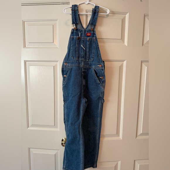 Dickies Blue Denim Overalls - Picture 1 of 5